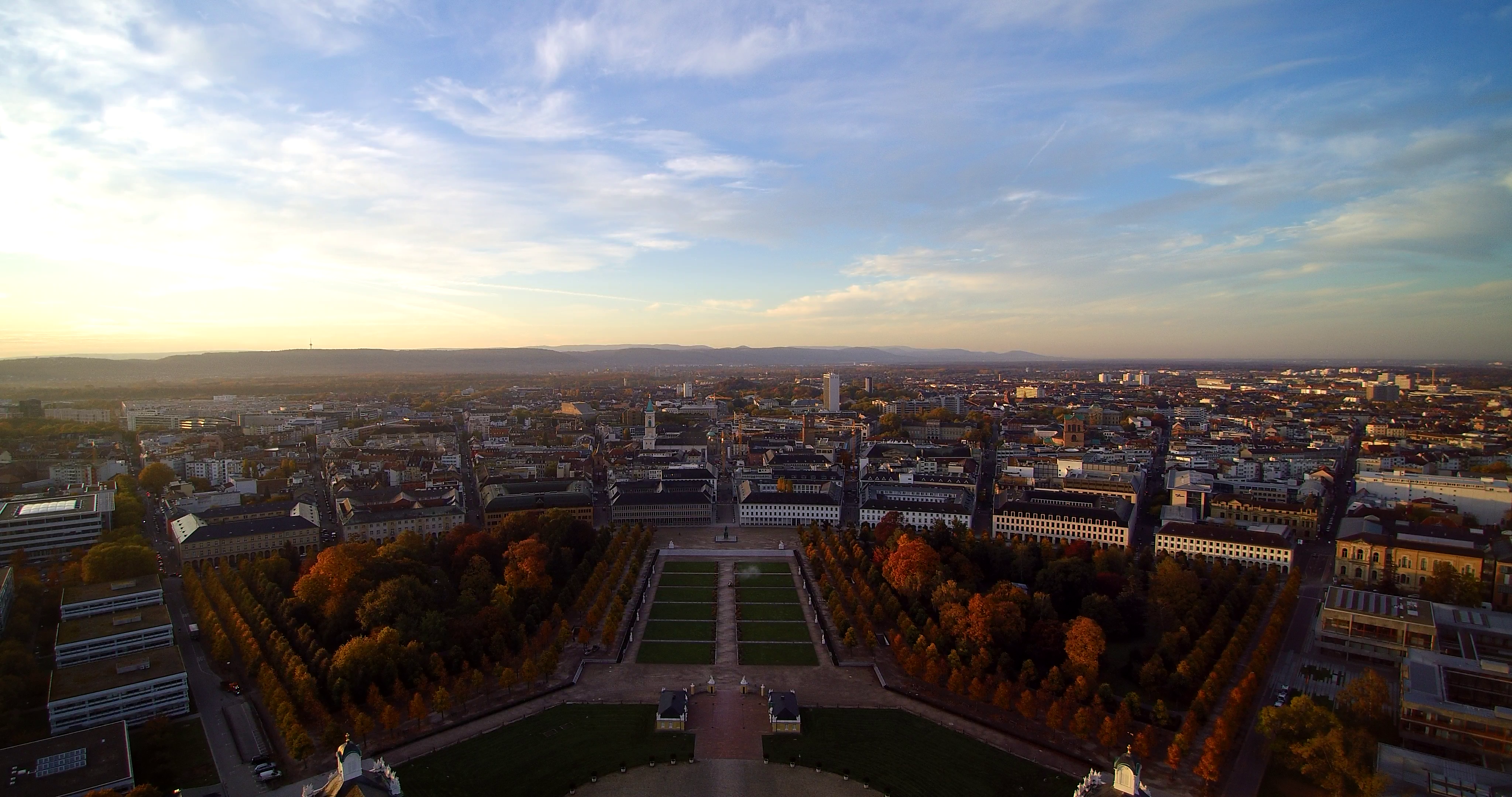 Karlsruhe Galerie - luftbild
