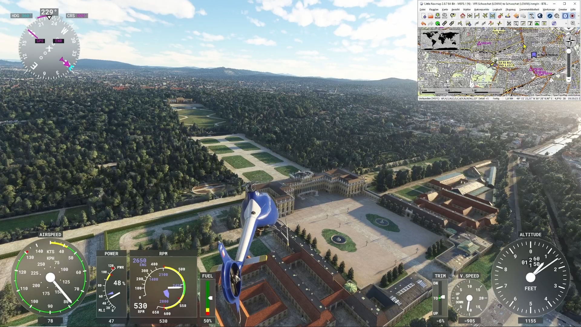 FS2020 Filmprojekt - schoenbrunn